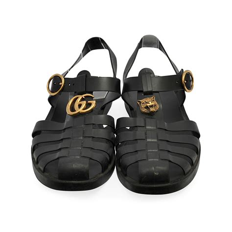 gucci rubber buckle strap sandal fake|gucci slides are real.